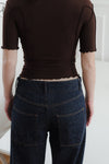 BASERANGE blue trousers (with back pockets) TRIN-CO-SP24 (TRIN)
